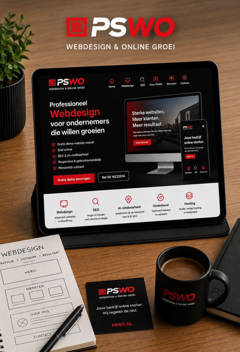Website laten maken door PSWO