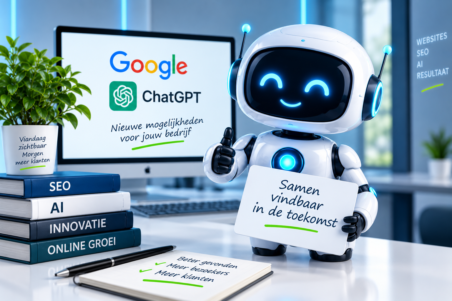 Website vindbaar in Google en AI