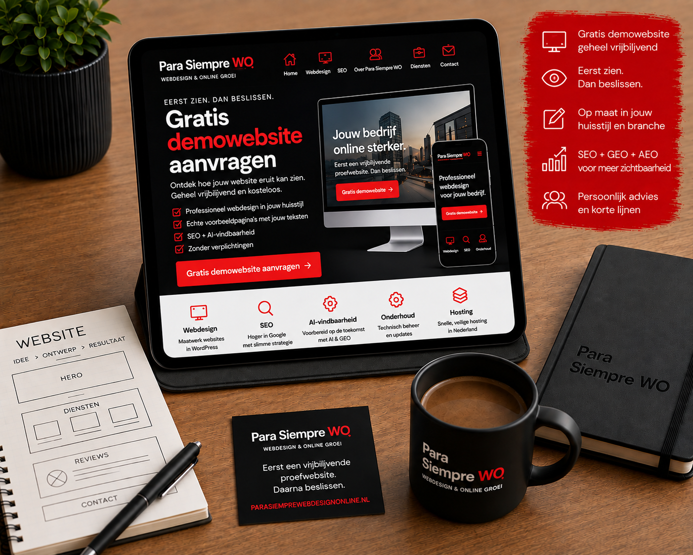 Professioneel webdesign Groningen met SEO, conversie en online vindbaarheid